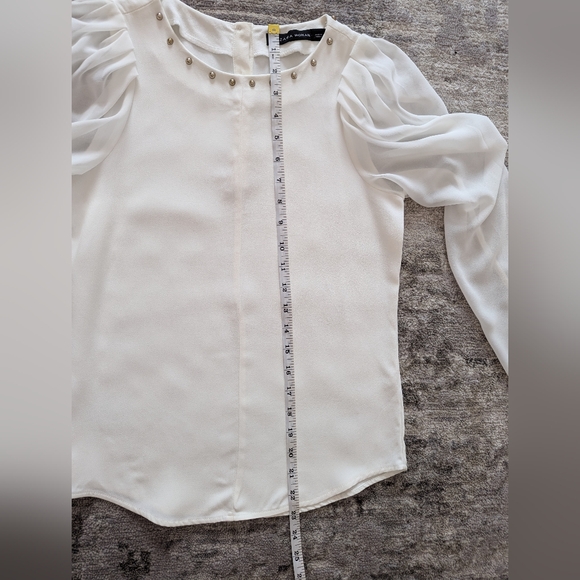 Zara Woman White Blouse - Picture 5 of 11